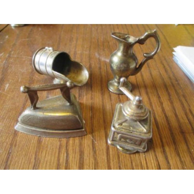 Koperen miniaturen