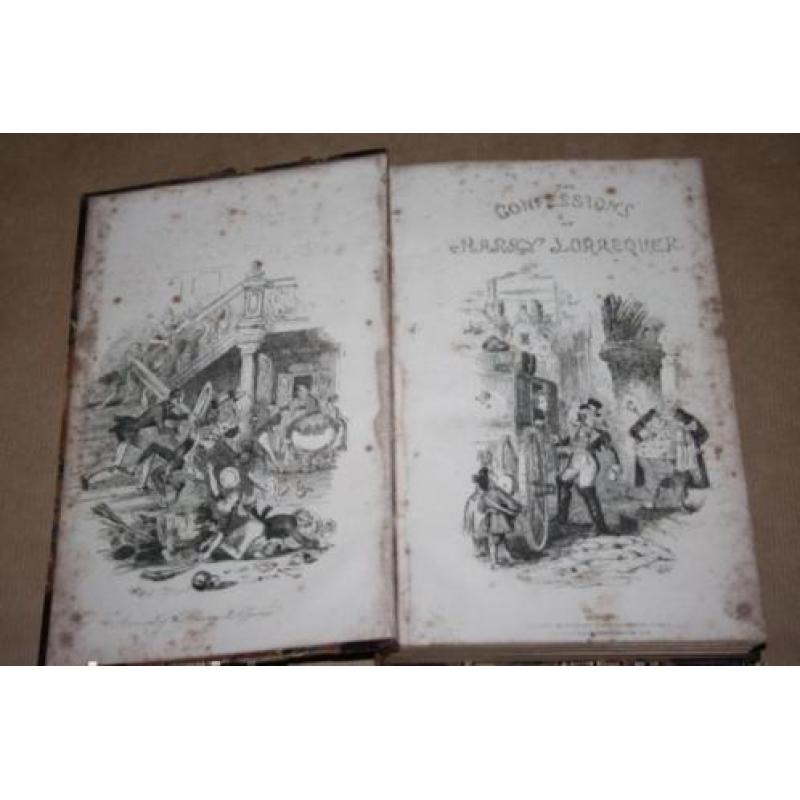 The confessions of Harry Lorrequer - Antieke uitgave 1839 !!