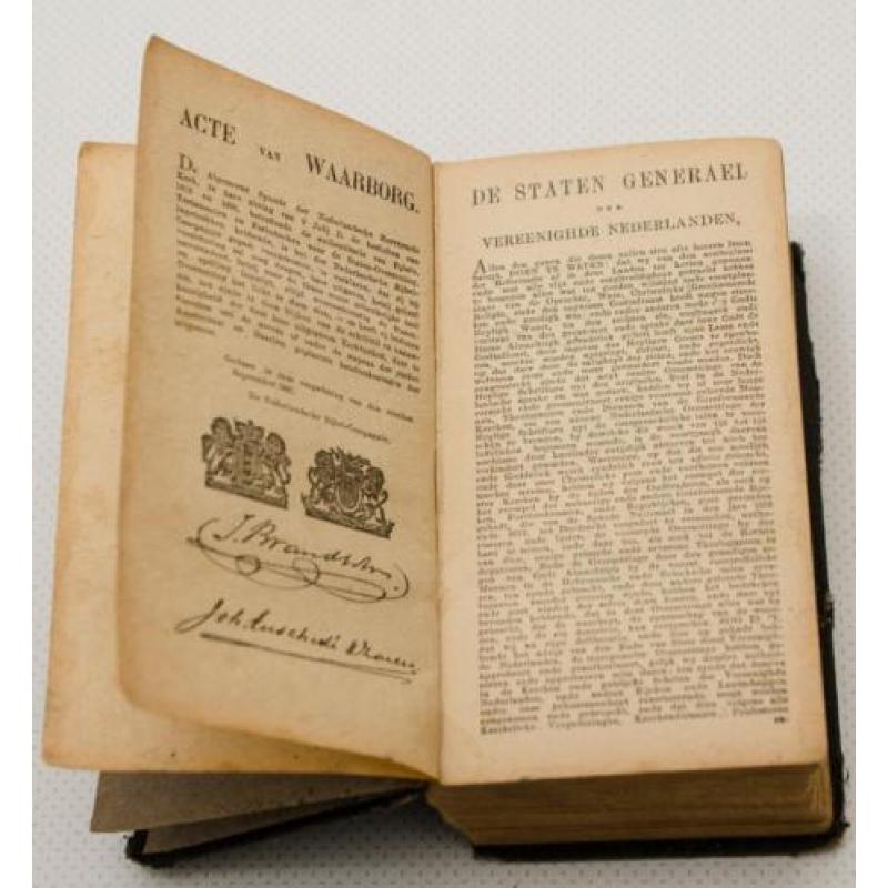 Kleine Statenbijbel uit 1918 geheel compleet