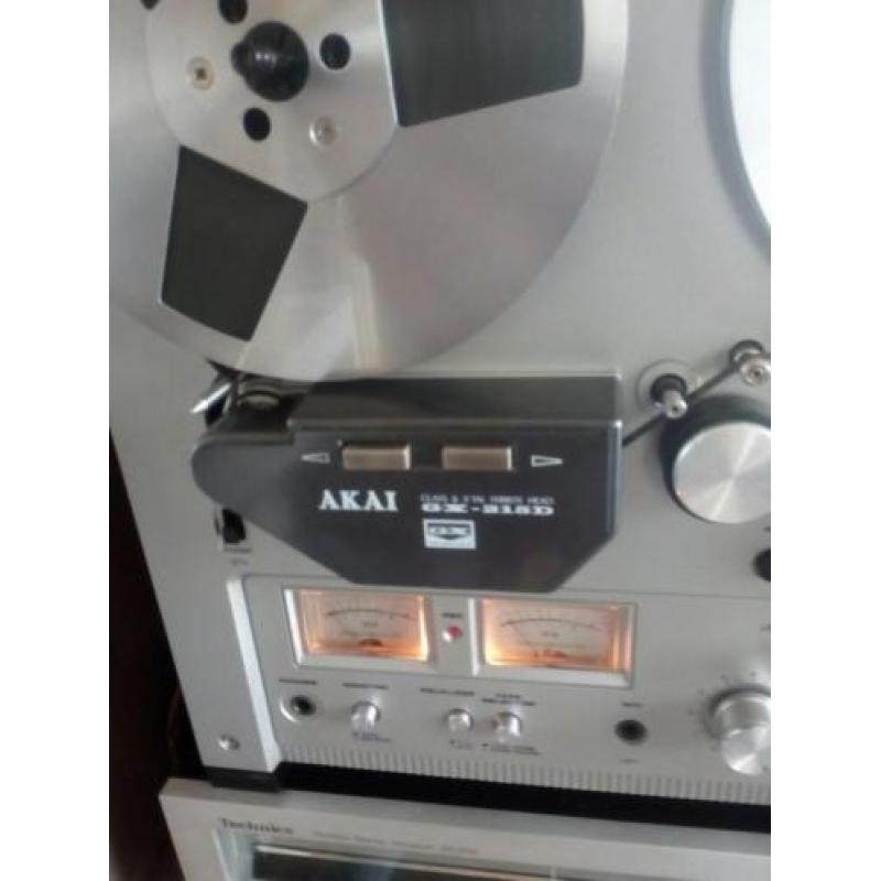 Te koop AKAI GX 215D blank met Stofkap