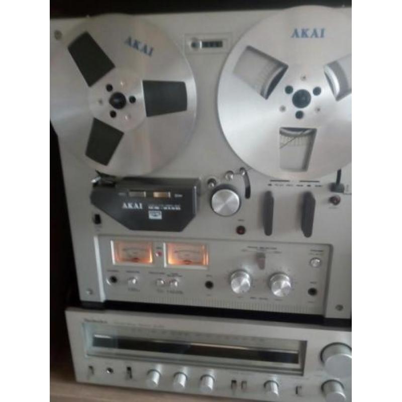 Te koop AKAI GX 215D blank met Stofkap