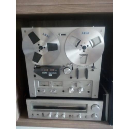 Te koop AKAI GX 215D blank met Stofkap
