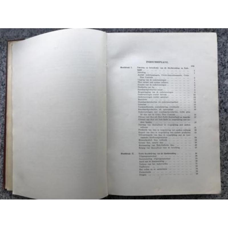 Handleiding voor de theebereiding deel I + II (Indië)