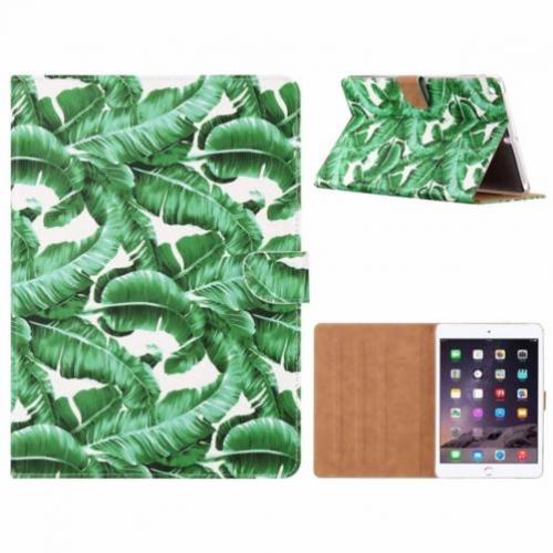 Ntech iPad Air Blaadjes Design Booktype Kunstleer Hoesje Me