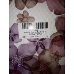 Partij van 46 tablet hoezen tab 2 A10-70 floral purple Moko