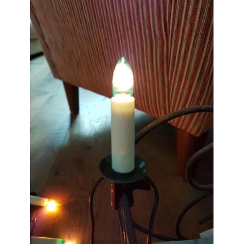 Kerstverlichting met gekleurde lichtjes, prima staat