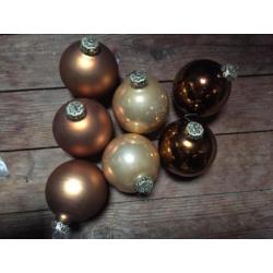 50 Mondgeblazen glazen kerstballen