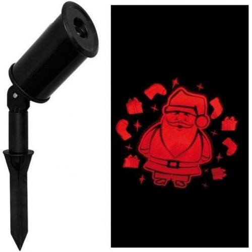 Kerst projector kerstman/MerryChristmas LED projectie NIEUW!