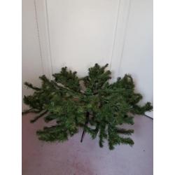 Kunstkerstboom 3 delen en standaard.