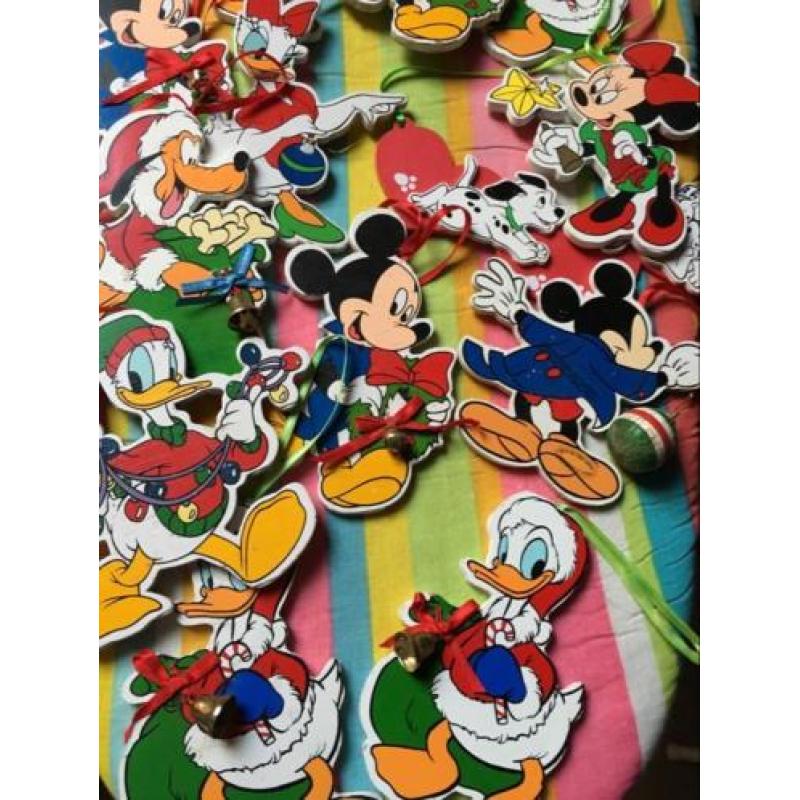 Apart 22 disney kerst hangers van hout origineel