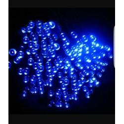 Kerst led verlichting 100leds blauw