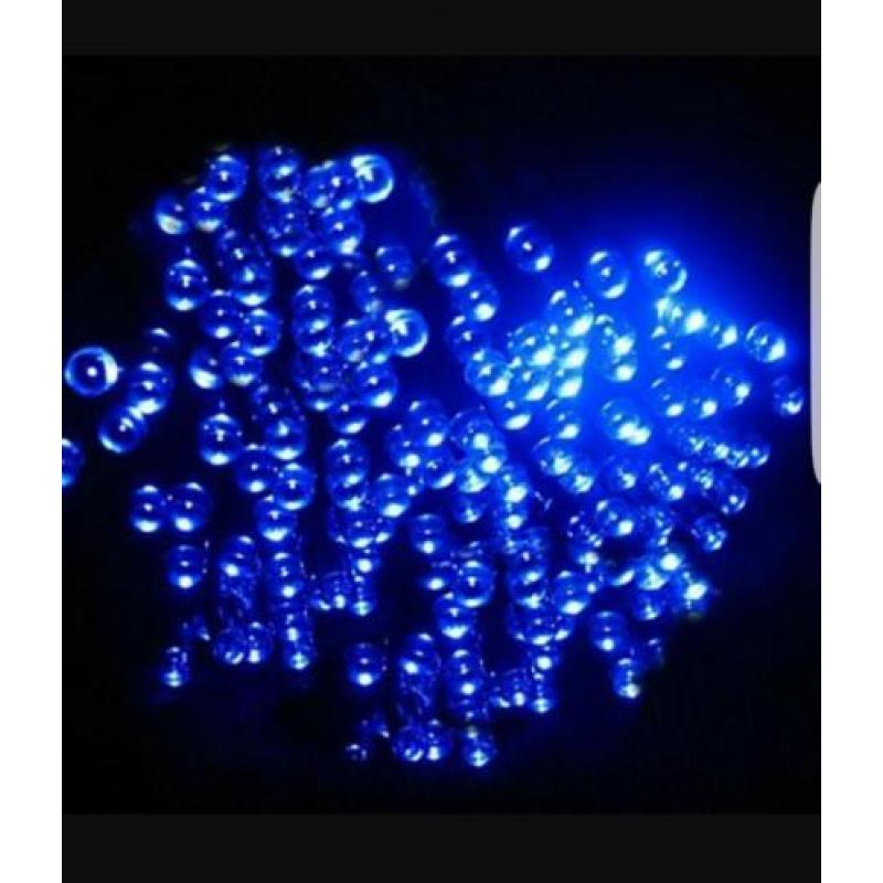 Kerst led verlichting 100leds blauw