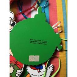 Apart 22 disney kerst hangers van hout origineel