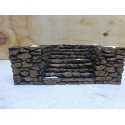 department 56 stone stairway stenen trap kerstdorp kerst