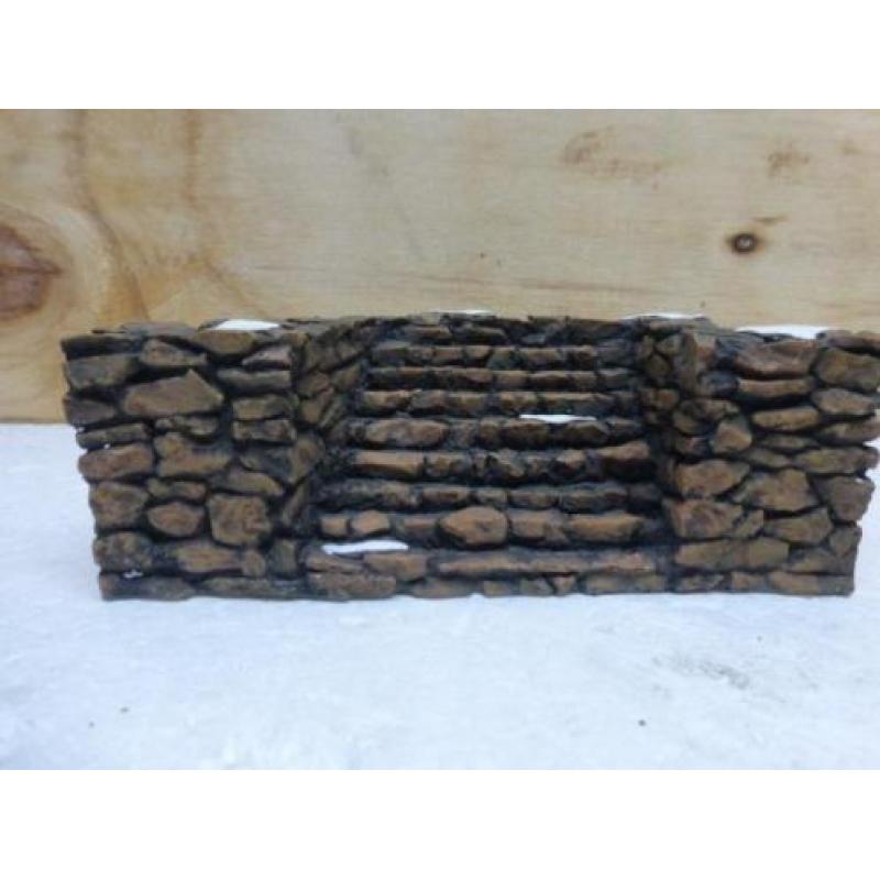 department 56 stone stairway stenen trap kerstdorp kerst