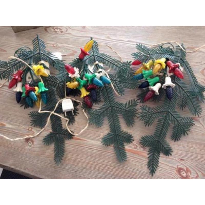 Oude kerstverlichting 3 stuks