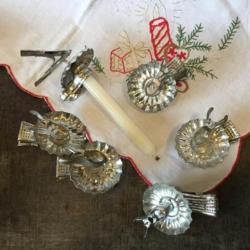 Setjes oude kerstboom knijpertjes