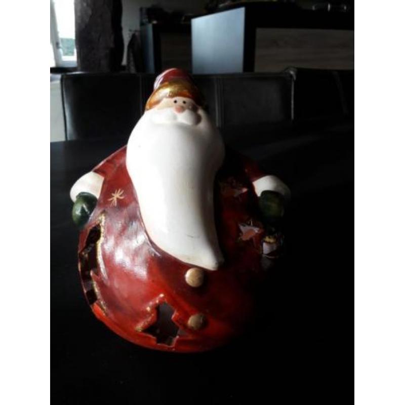 Kerstfiguren waxine lichtjes
