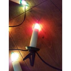 Kerstverlichting met gekleurde lichtjes, prima staat