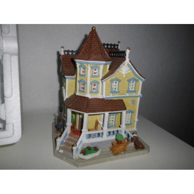 3 stuks Lemax huisjes
