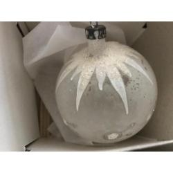 Doos met 6 leuke kerstballen (onbreekbaar)
