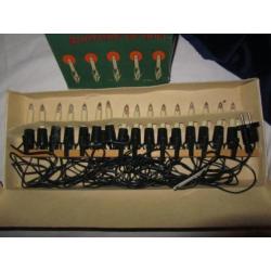 Vintage kerst kaarsverlichting voor kerstboom