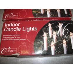 Partij Kaarsverlichting 17 x 16 Lampjes met clip /kerst 17 x