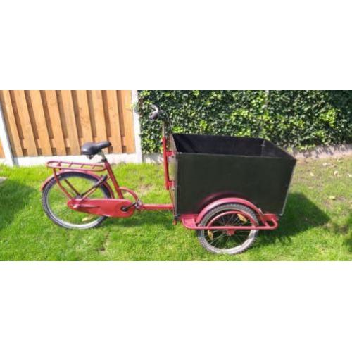 Ruime cangoo 3 wieler bakfiets