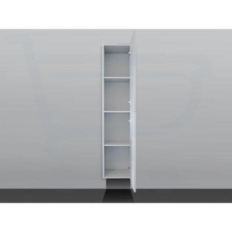 Saniclass Florence hoge kast 35x160cm wit