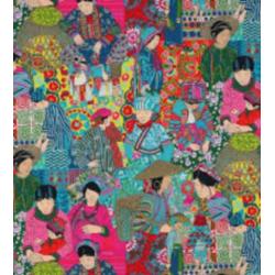 Bij Peacock :behang Cole and Son, Élitis, Manuel Canovas...