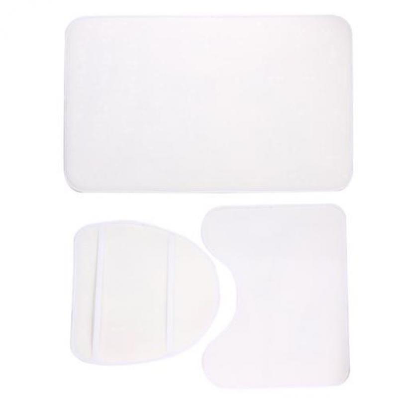 3 Stks/set Badkamer Producten Antislip Oceaan Stijl | Gratis