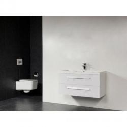 Saniclass Foggia badmeubelset 100cm 1 kraangat wit