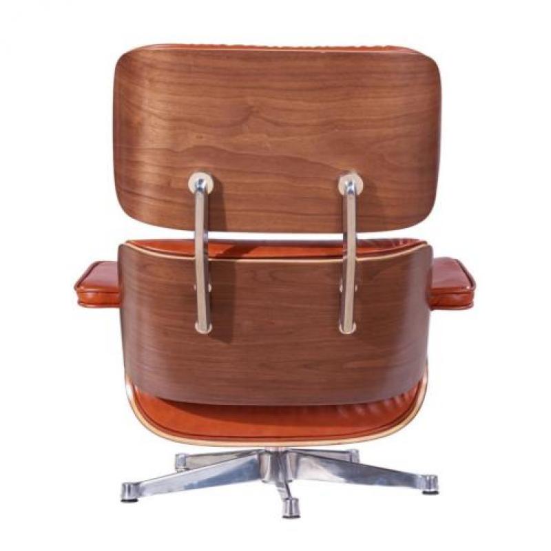 Eames Lounge Chair XL Set Cognac Leer | Gratis Montage !