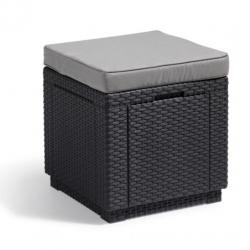 voetenbank/hocker + kussen - Allibert