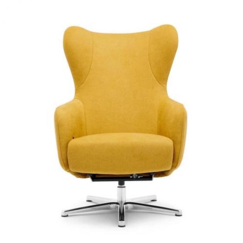 Relaxfauteuil / Relaxstoel Ashley nu voor €990.00 (Geel)
