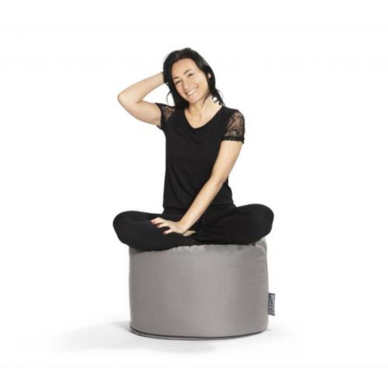 Sitting Point Poef DotCom Outdoor - Grijs