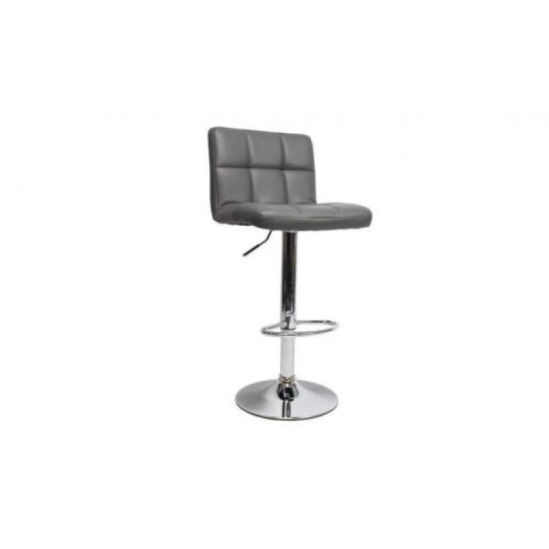 ABSURDE KORTING | Barkruk Stripe grijs | Bestseller OP=OP