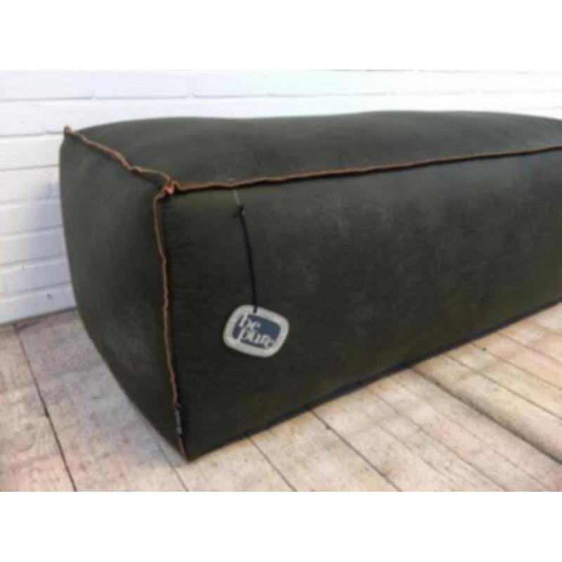 BePure poef ARMYGREEN / Be Pure hocker Rodeo serie in 3kl
