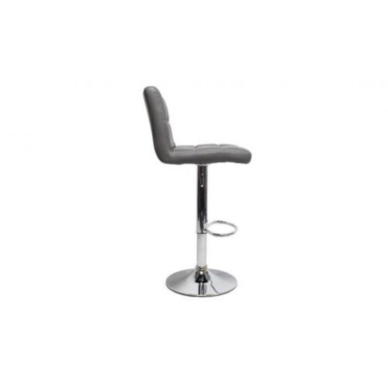 ABSURDE KORTING | Barkruk Stripe grijs | Bestseller OP=OP