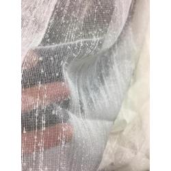 Nieuwe 3,5m creme kleur vitrage