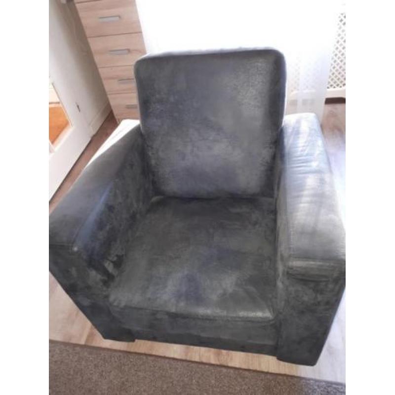 2 fauteuils grijs