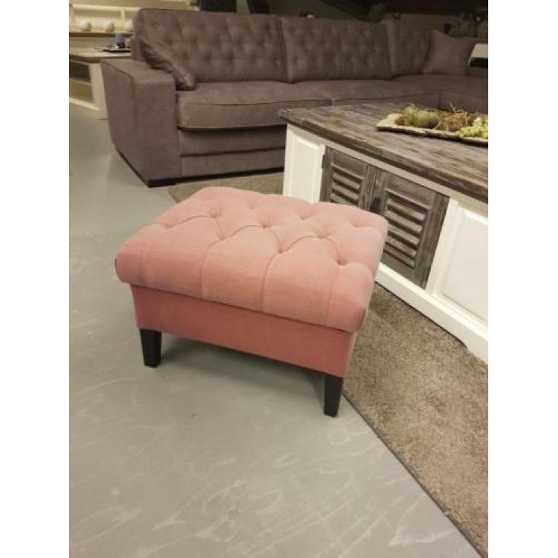 *OP VOORRAAD* NIEUW Landelijke Hocker (nr. 2186 K)
