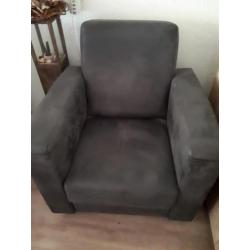 2 fauteuils grijs