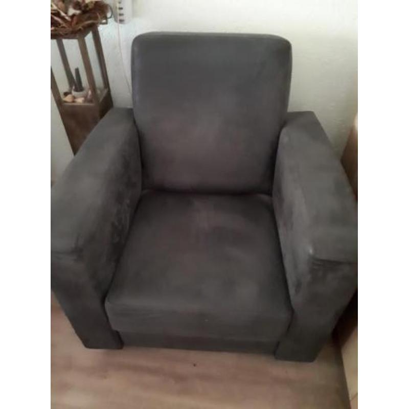 2 fauteuils grijs