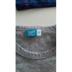 Superleuke longsleeves van het merk LIEF maat 50 zgan