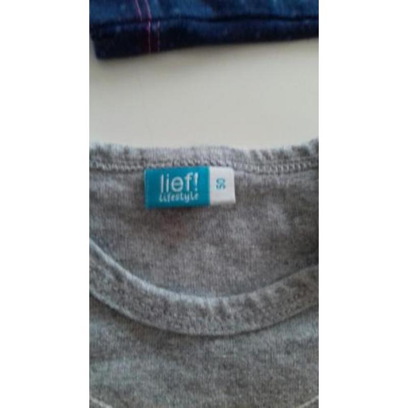 Superleuke longsleeves van het merk LIEF maat 50 zgan