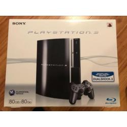 PlayStation 3 Fat line 80GB met 31 games