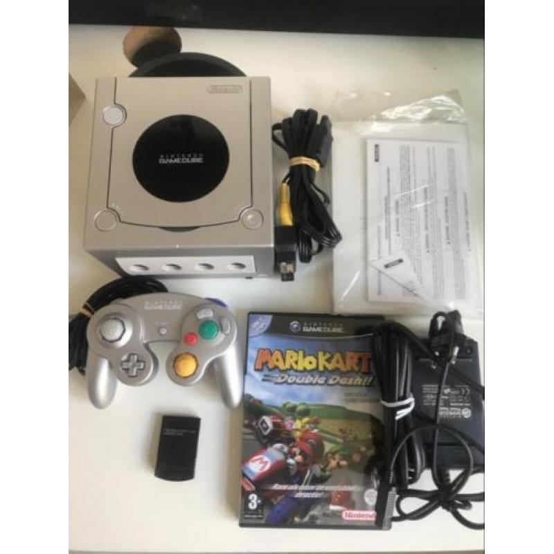 Nintendo GameCube Mario kart double dash platinum pak