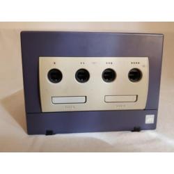 Paarse Nintendo Gamecube Set + originele memory card 251