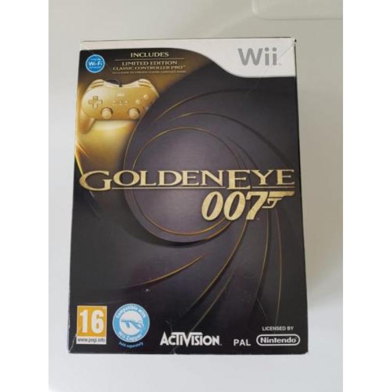 Nintendo Wii Golden Eye Limited Edition